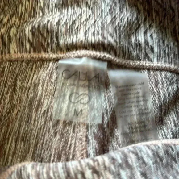 CALIA by Carrie Underwood Essential Jacquard 7/8 Legging in Sweet Peony Medium - Picture 5 of 6